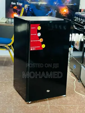 SPJ Single Door Fridge Black Colour