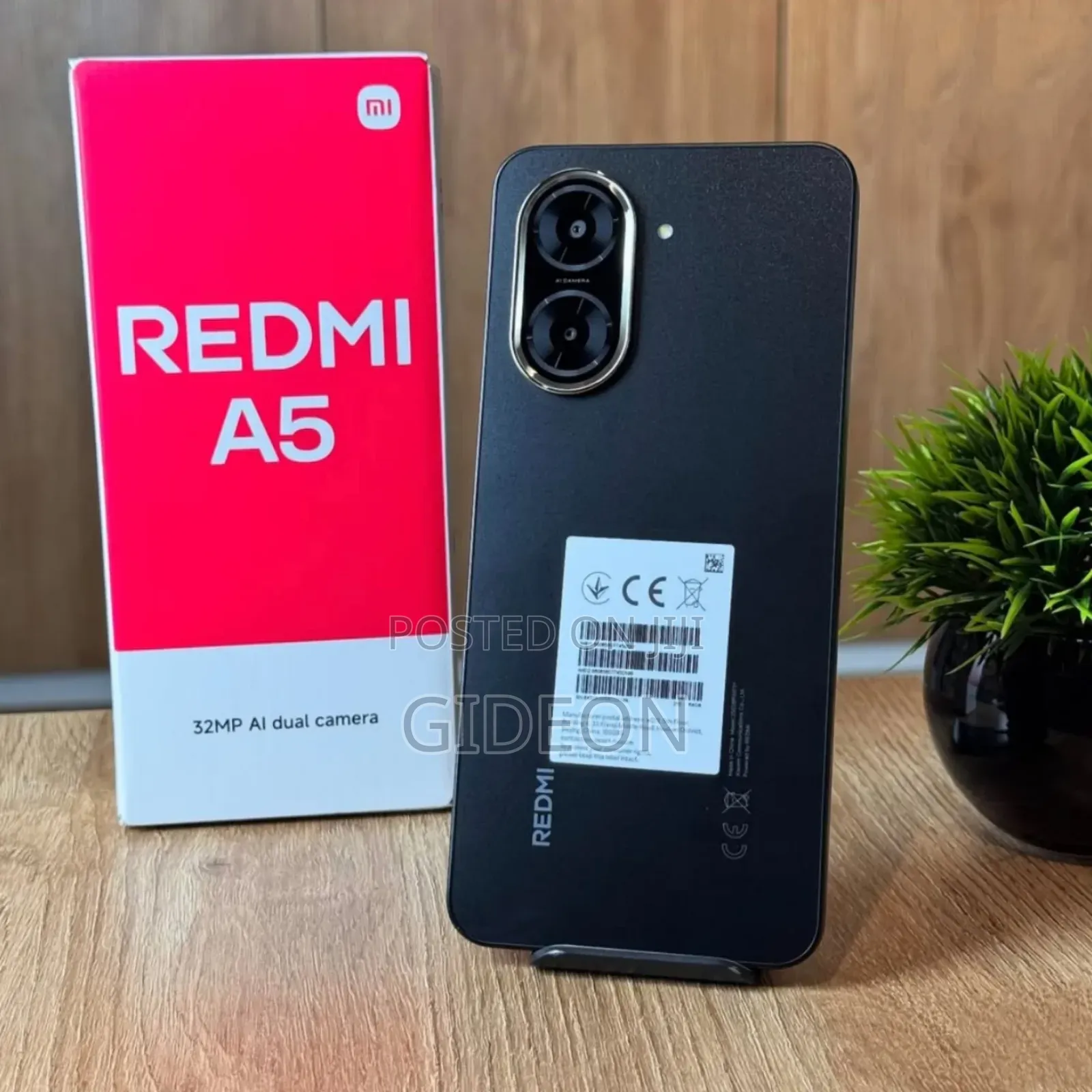 New Xiaomi Redmi A5 4G 64 GB Black