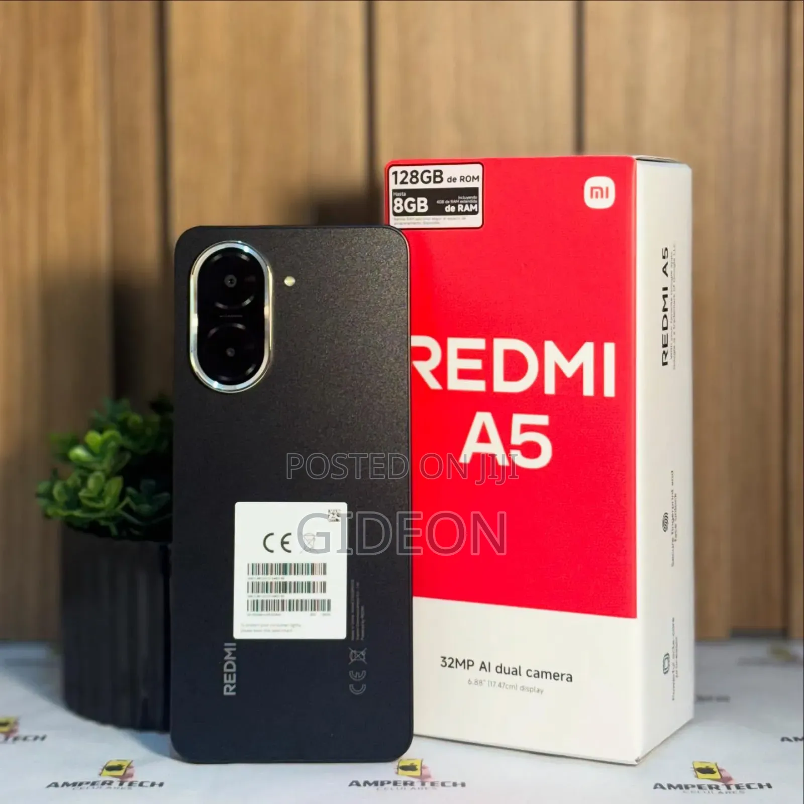 New Xiaomi Redmi A5 4G 64 GB Black