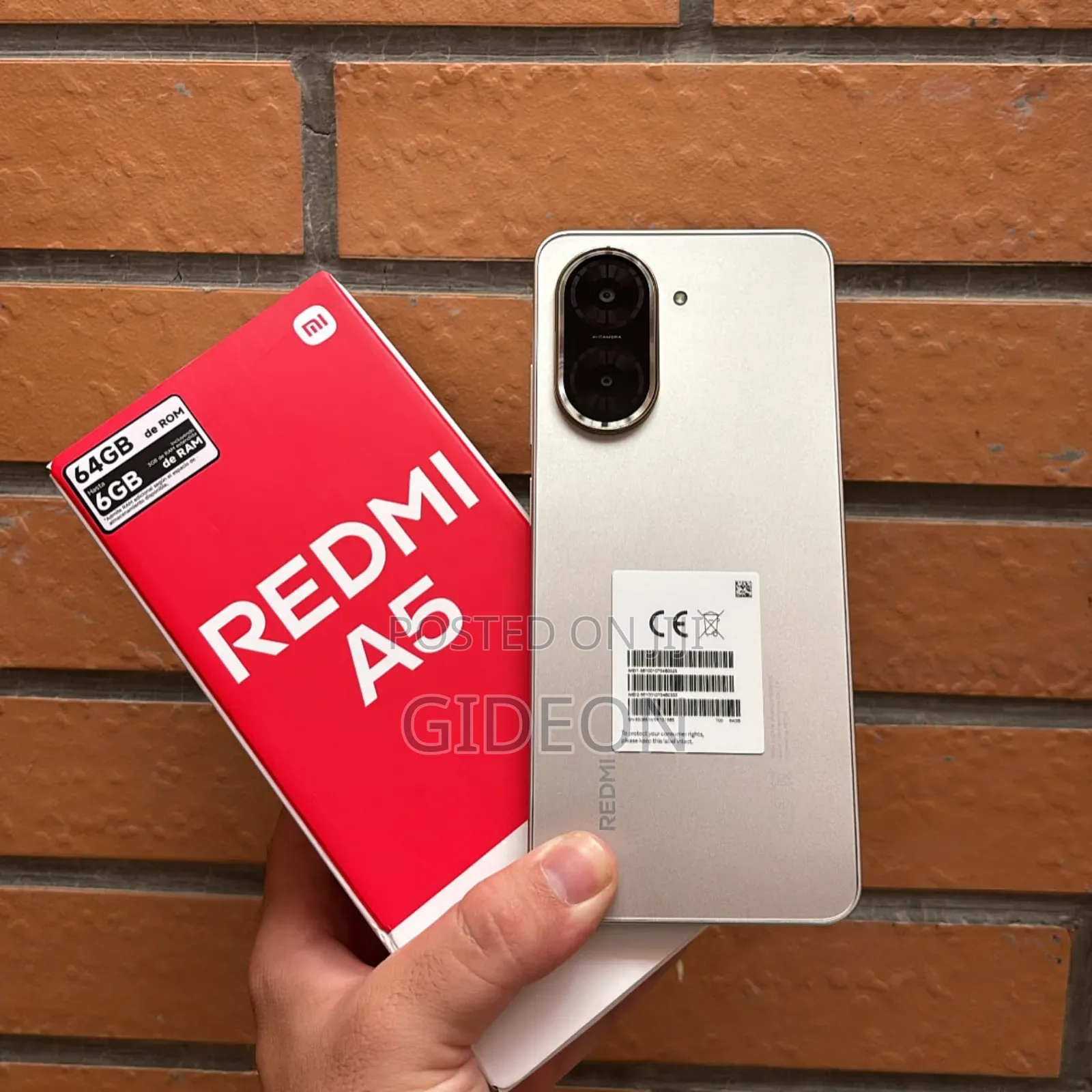 New Xiaomi Redmi A5 4G 128 GB Rose Gold
