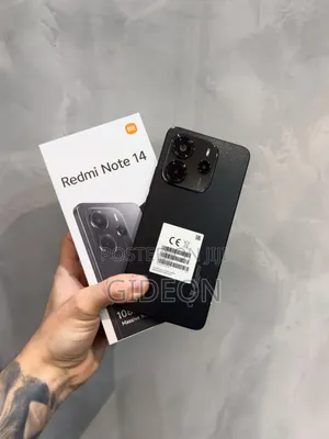 New Xiaomi Redmi Note 14 128 GB Black