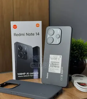 New Xiaomi Redmi Note 14 128 GB Black
