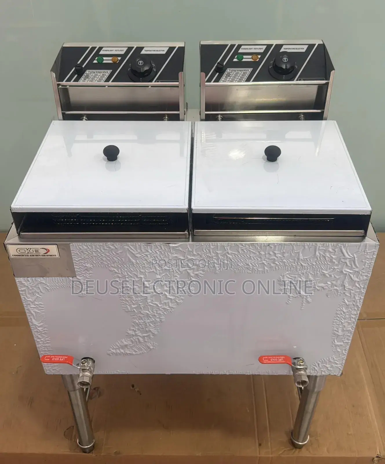 Electric Deep Fryer 14l vs 14l Double