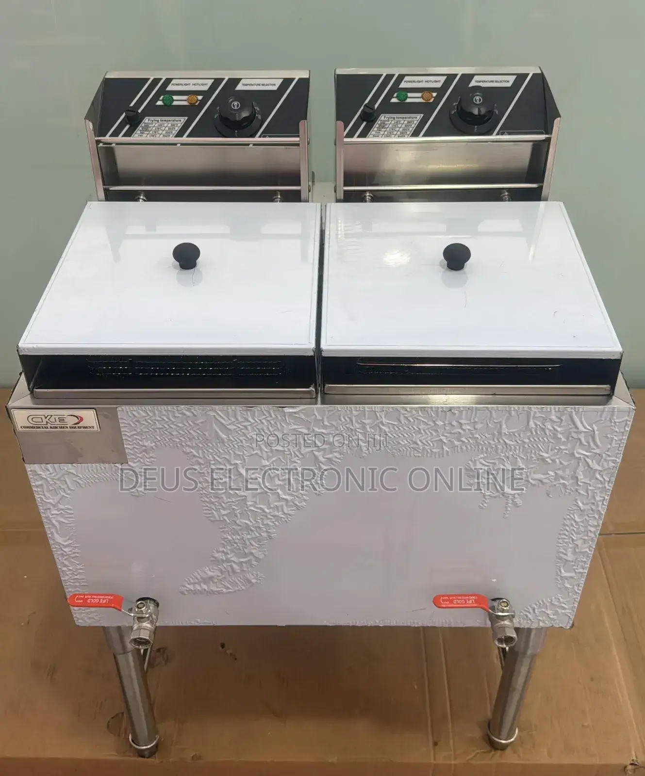 Electric Deep Fryer 14l vs 14l Double