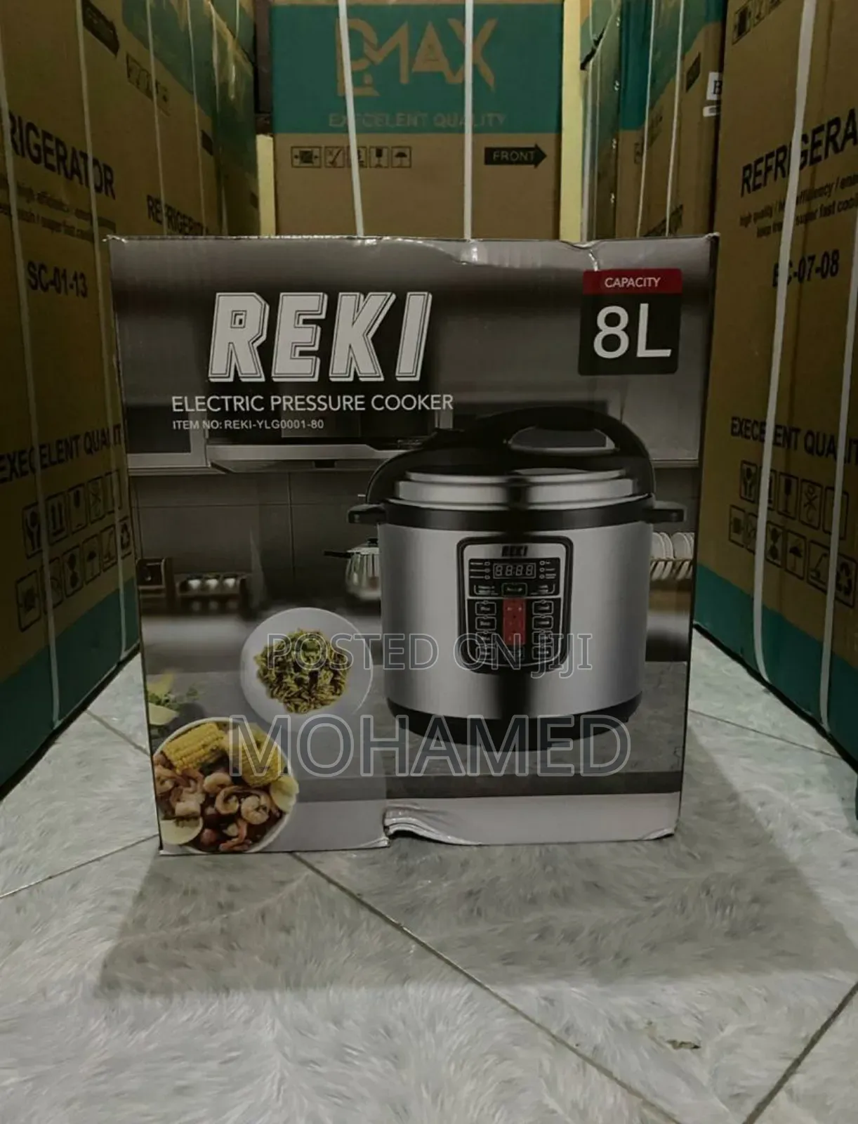 Reki Pressure Cooker 8l