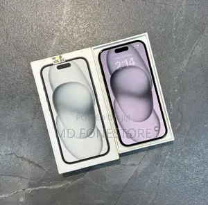 New Apple iPhone 15 256 GB Black