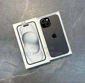 New Apple iPhone 15 256 GB Black