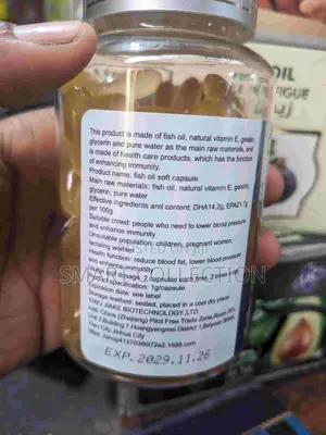 Omega3 Dietary Supplement Fish Oil 100 Rapid Release Capsule