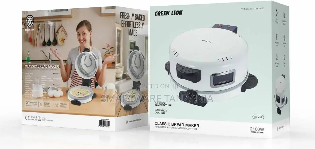 Green Lion Classic Bread Maker 2100w - White
