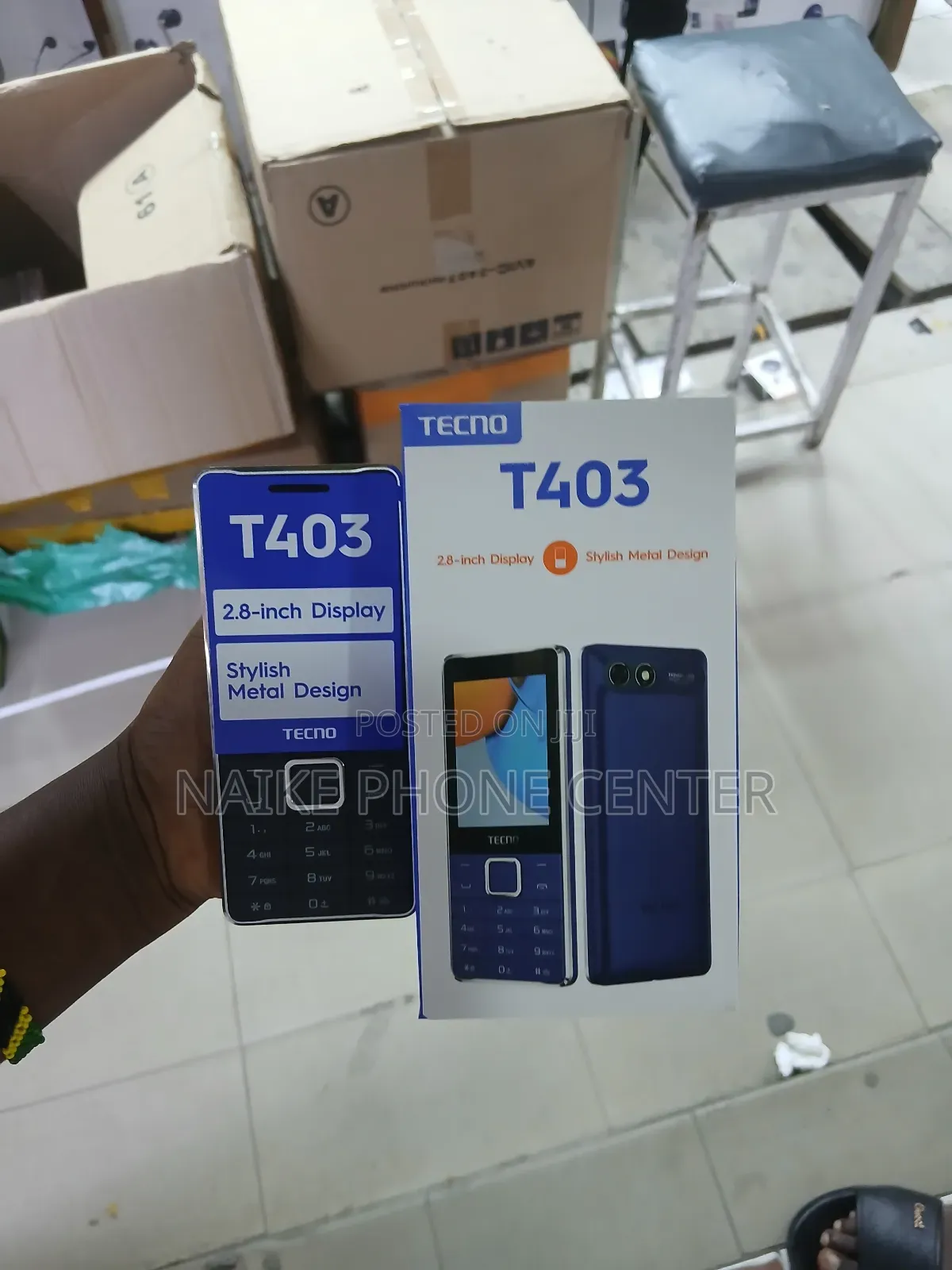 New Tecno T401 Black