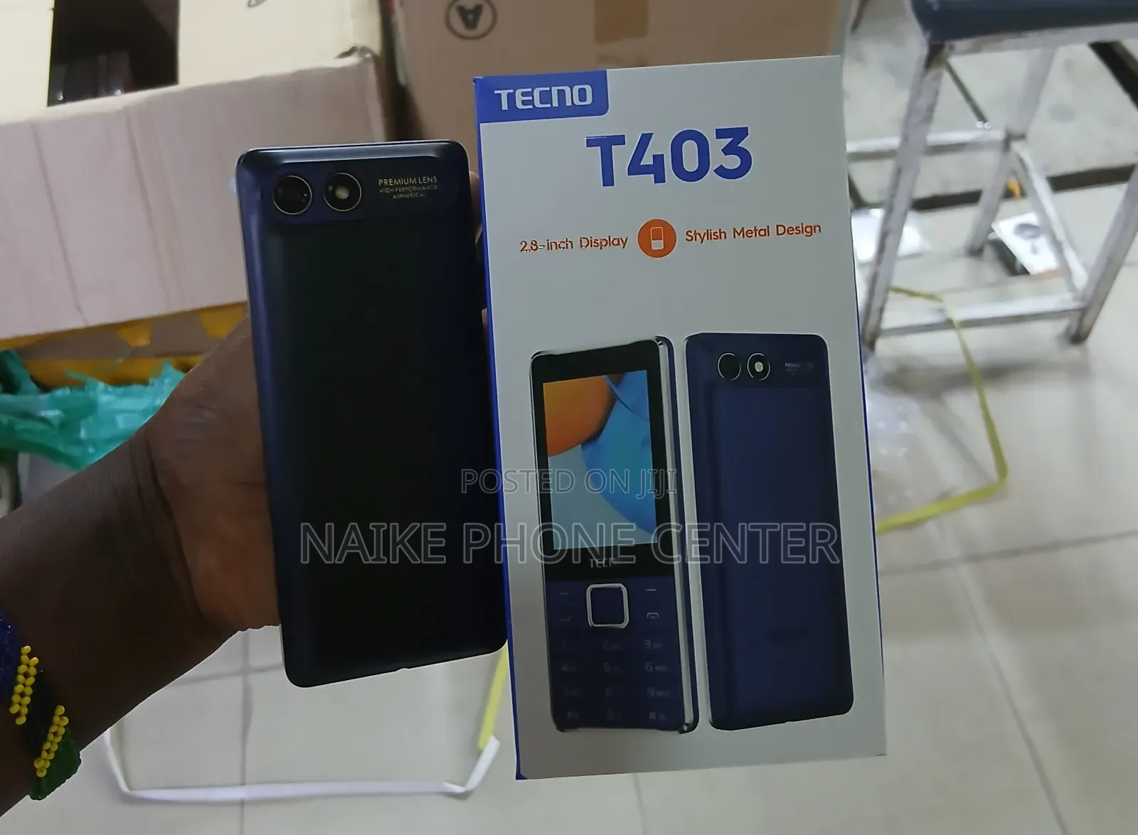 New Tecno T401 Black