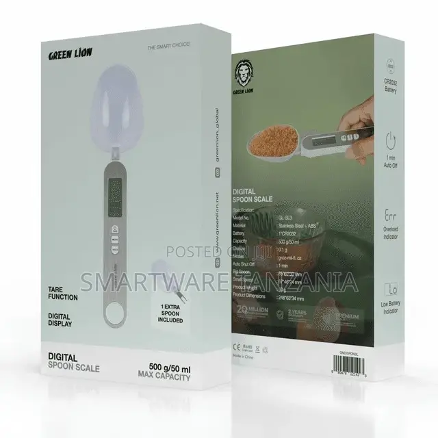 Green Lion Digital Spoon Scale - Silver