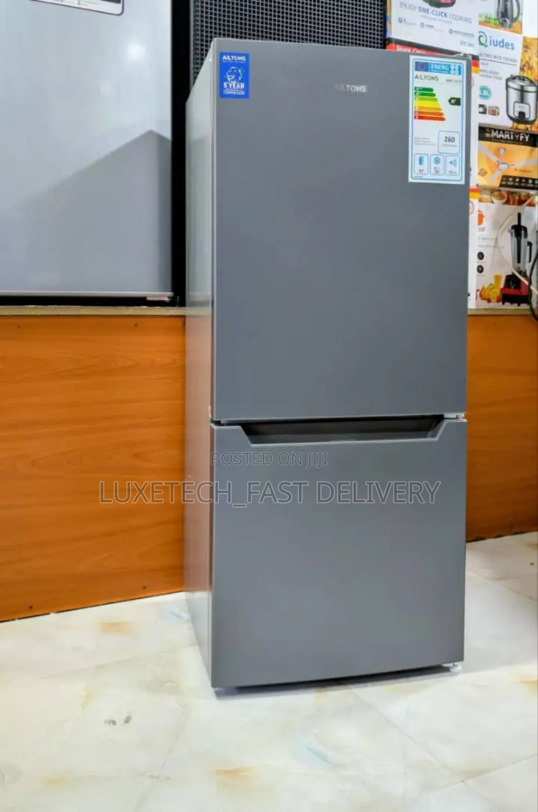 Ailyons Fridge 120l Bottom Freezer (Freezer Chini)