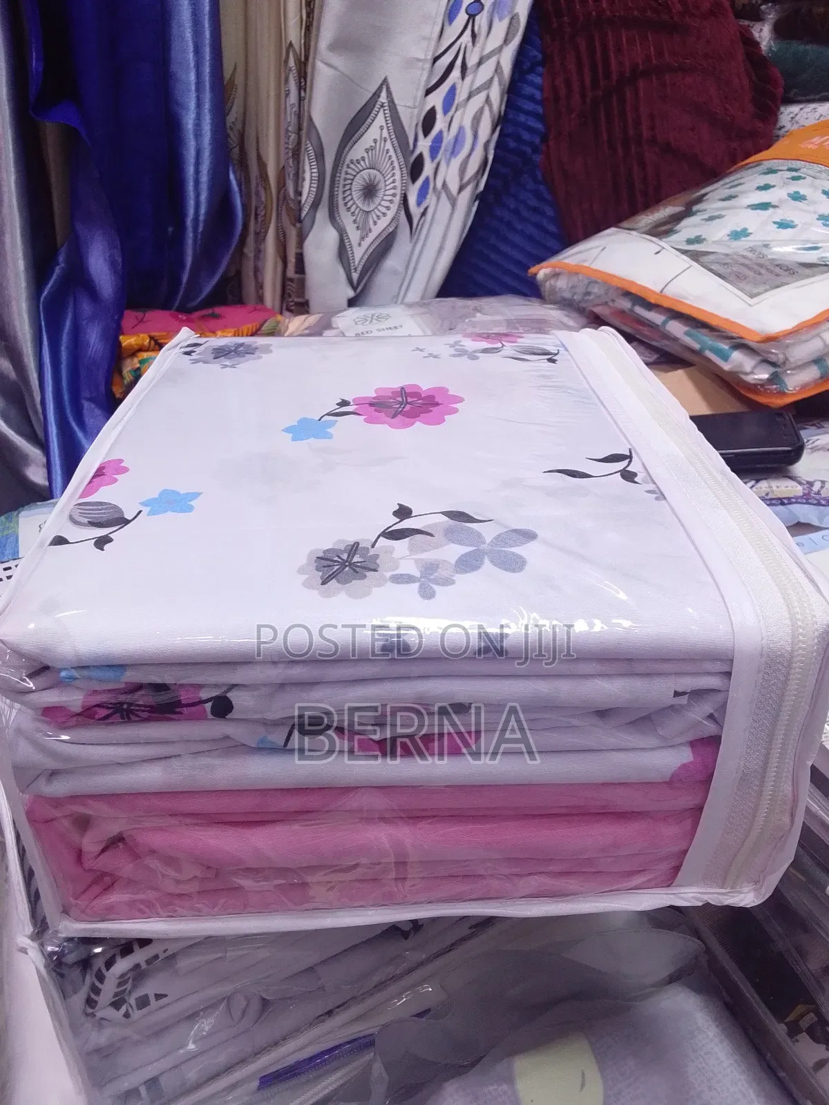 Pure Cotton King-Size Bedsheets