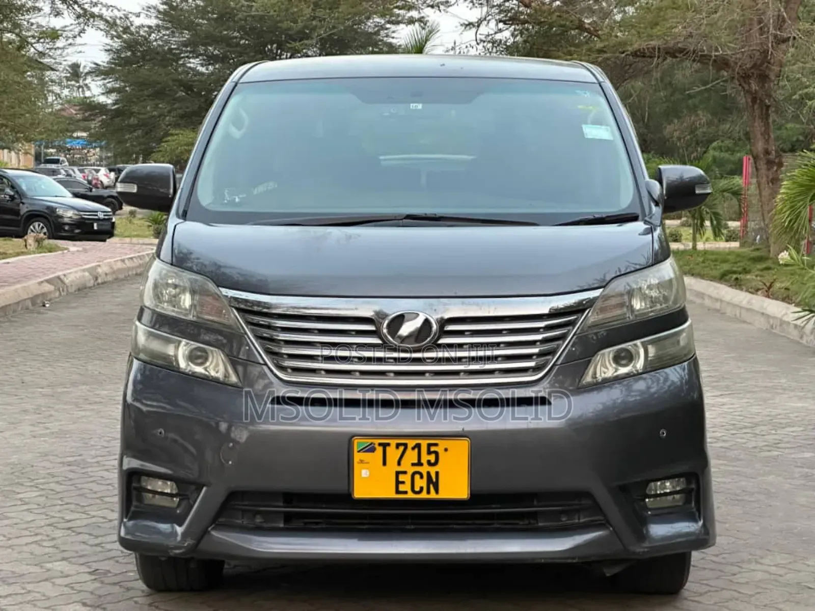 Toyota Vellfire 2009 Gray
