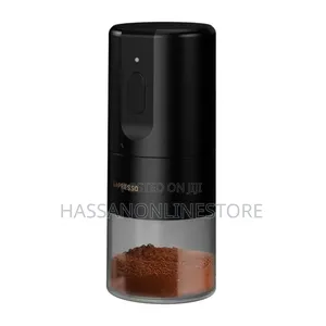 Lepresso Portable Coffee Grinder Espresso Machine - Black