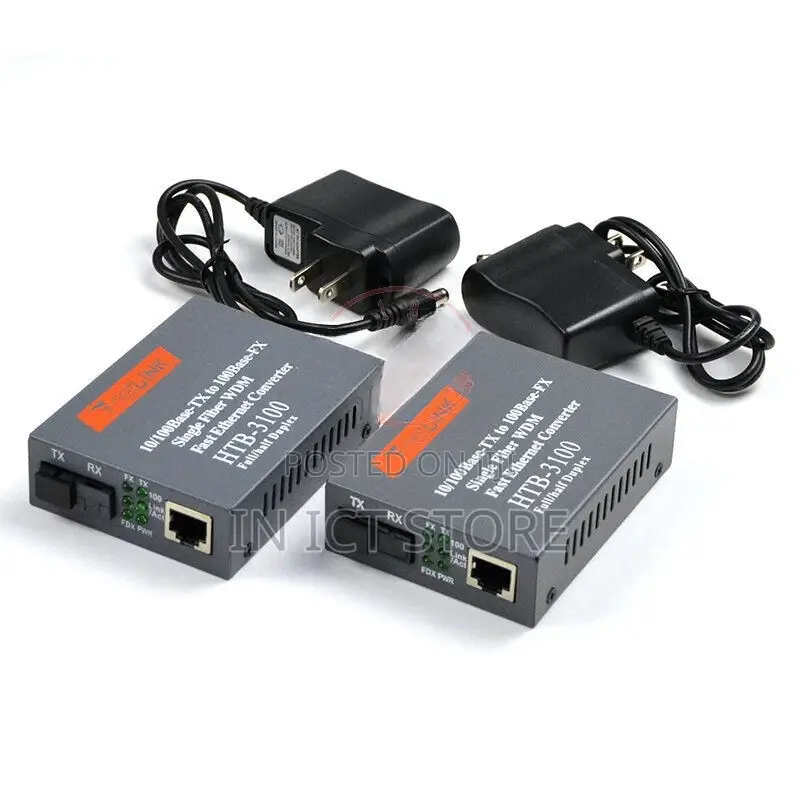 1 Pair Htb-3100 Netlink Mini Media Converter