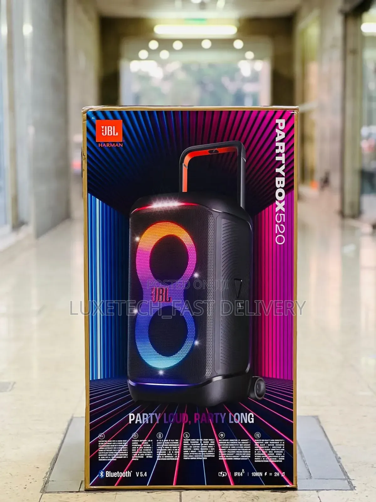 JBL Party Box 520 Portable Party Speaker