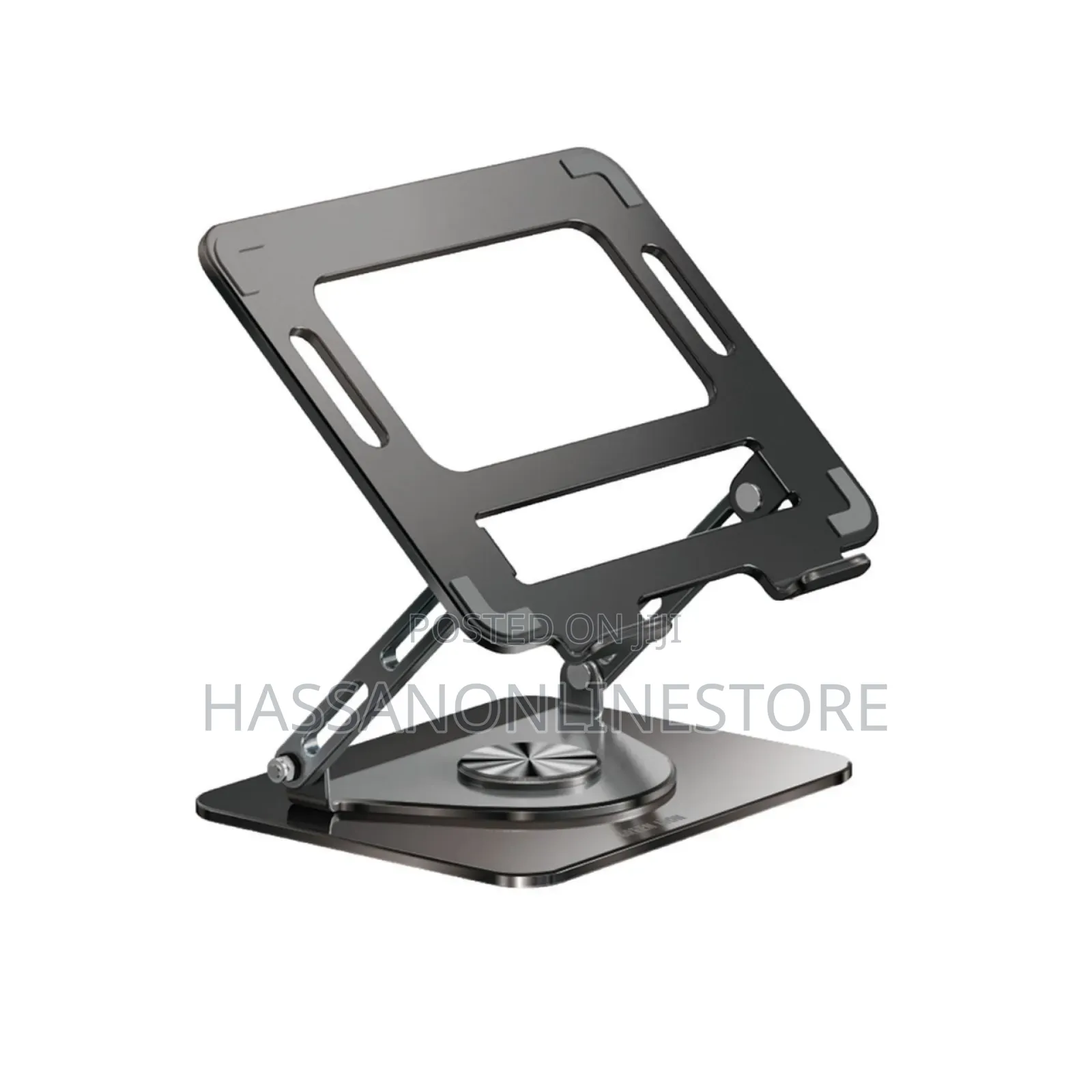 Green Lion 360 Rotatable Laptop Stand - Black