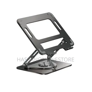 Green Lion 360 Rotatable Laptop Stand - Black