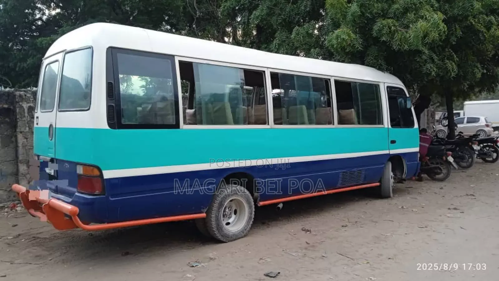 Toyota Coaster 2004 Blue