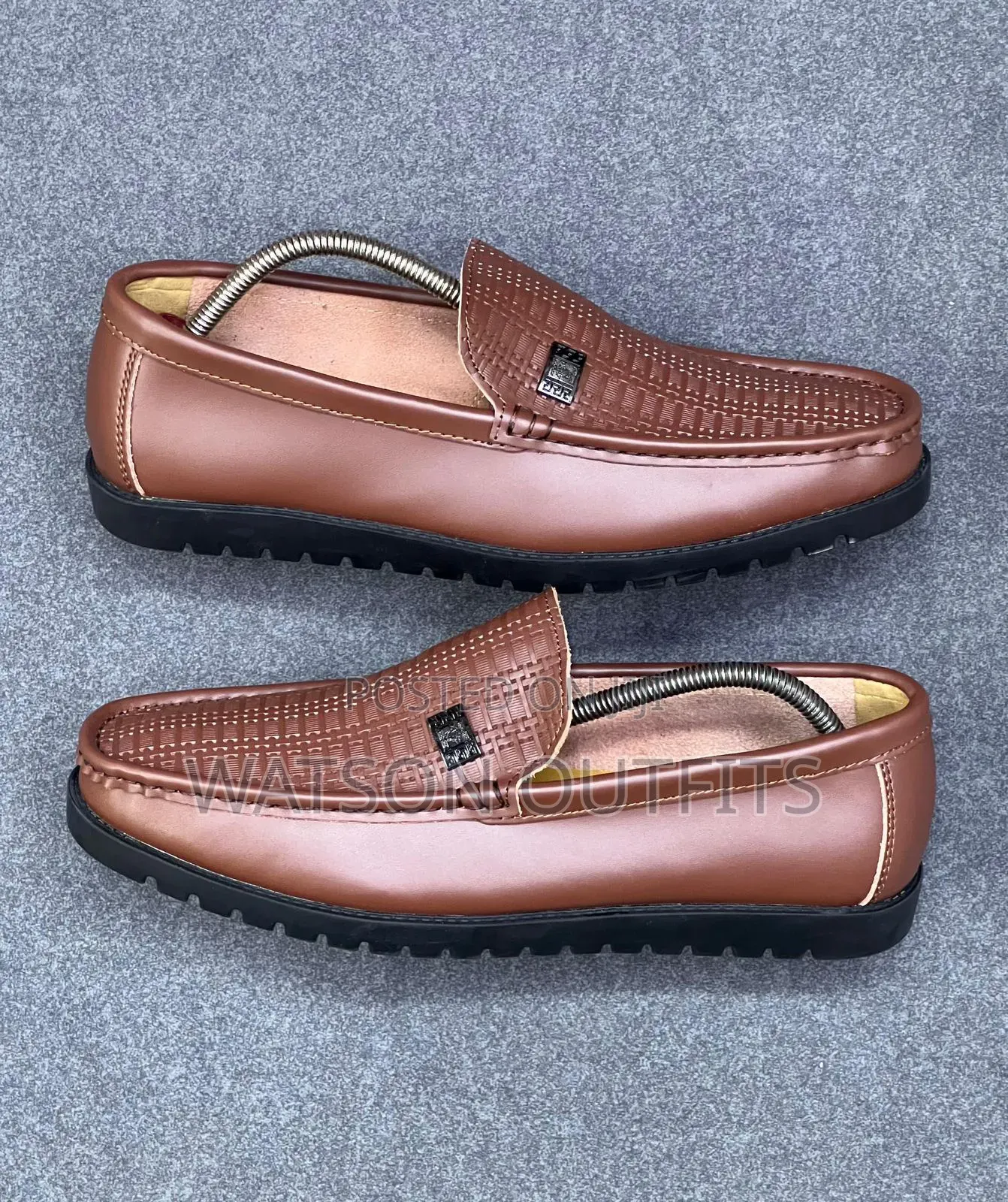 Loafer Shoes or Footwears or Viatu Official Vya Ngozi