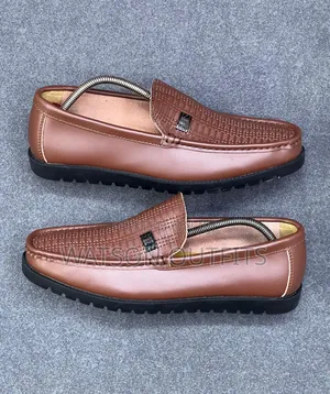 Loafer Shoes or Footwears or Viatu Official Vya Ngozi