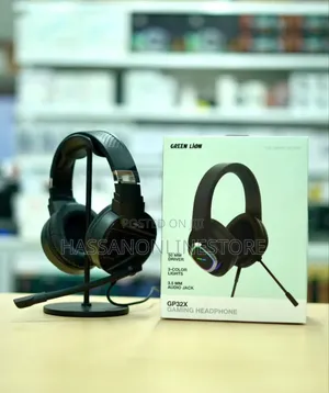 Green Lion Gp32x Gaming Headphone - Black
