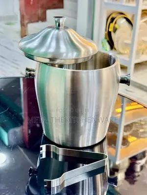 Double Layer Stainless Steel Ice Bucket 2l