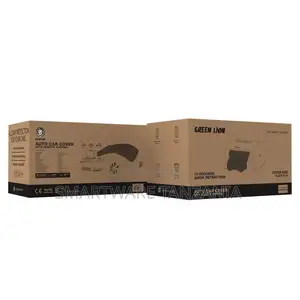 Green Lion Auto Car Cover With Remote Control - Black