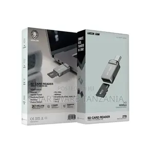 Green Lion Sd Card Reader Usb-C to Micro Sd - Silver