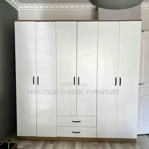 6 Doors Wardrobe With 2 Drawers