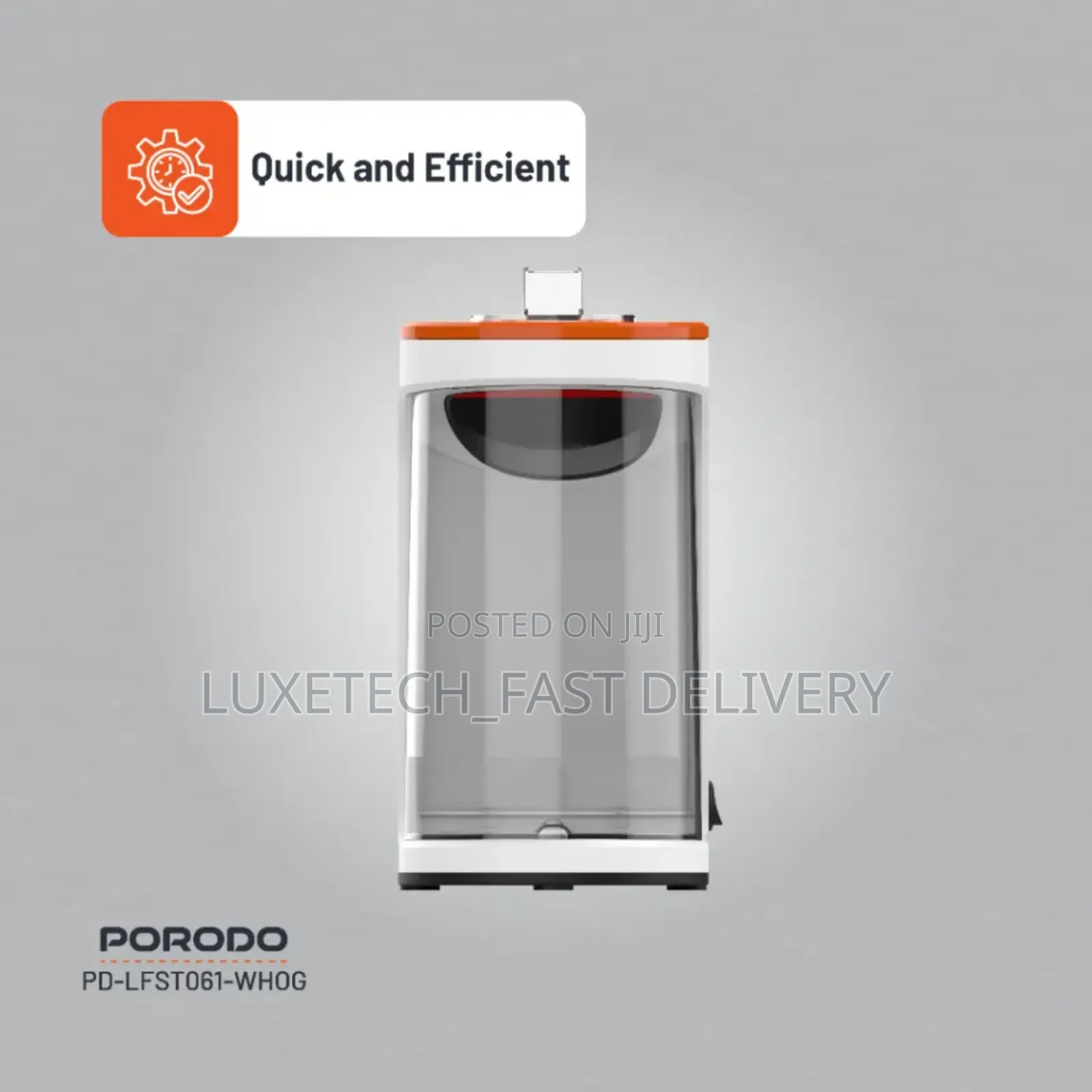 Porodo Air-Popped Popcorn Maker - Oil-Free Popping