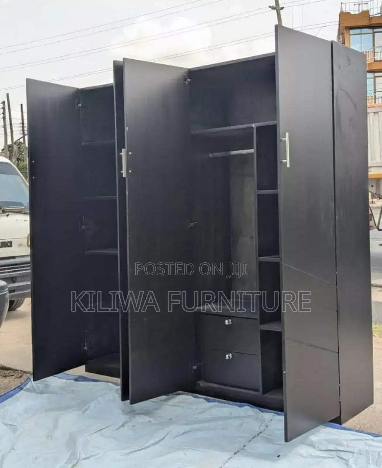Four Wardrobes Multiblack