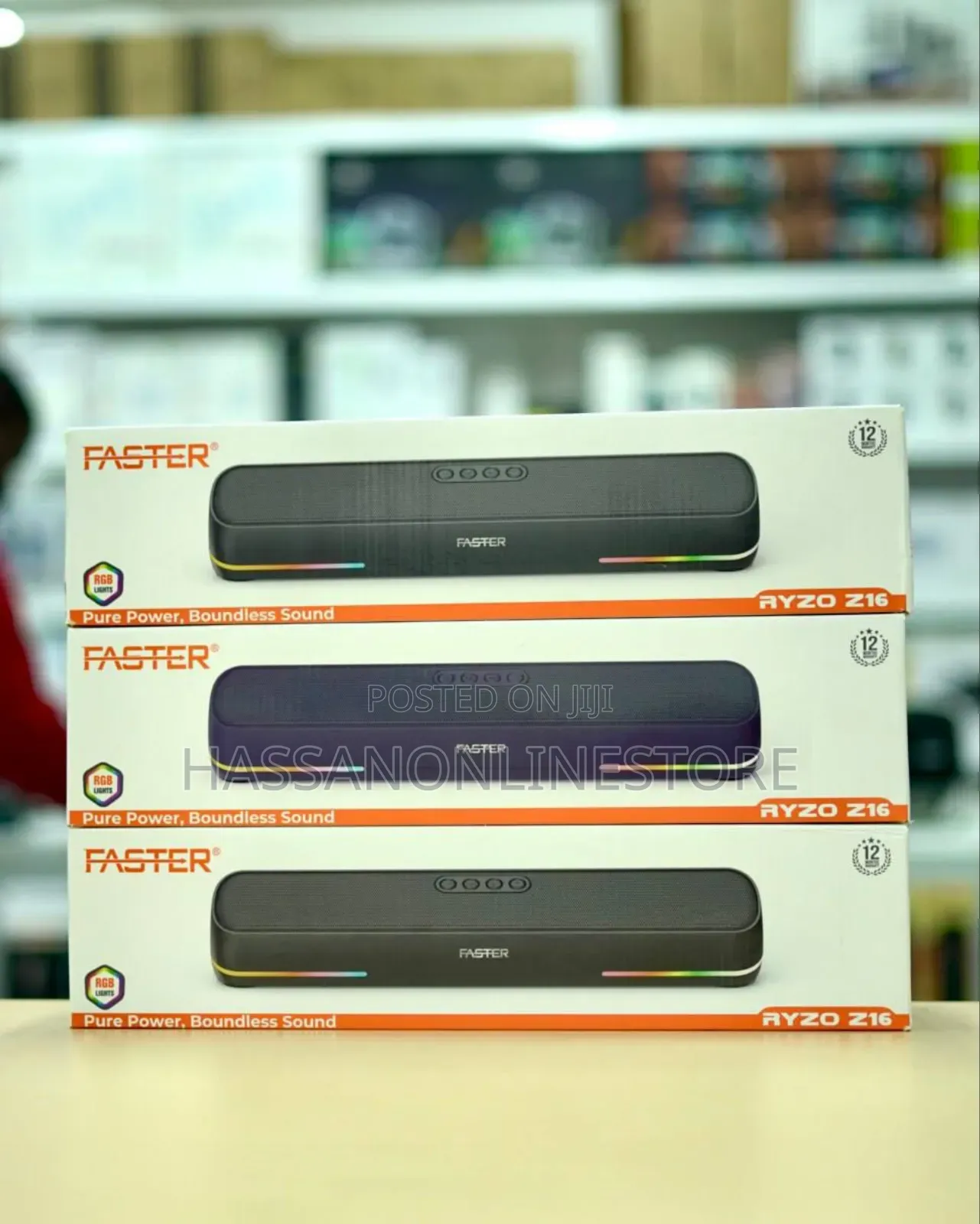 Faster Ryzo Z16 Soundbar Wireless Speaker 16w