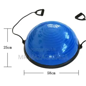 Balance Ball With Resistance Band