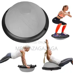 Balance Ball With Resistance Band