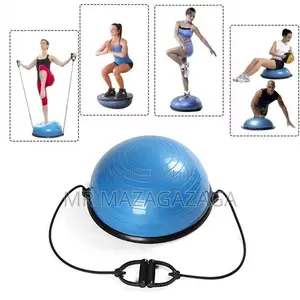 Balance Ball With Resistance Band
