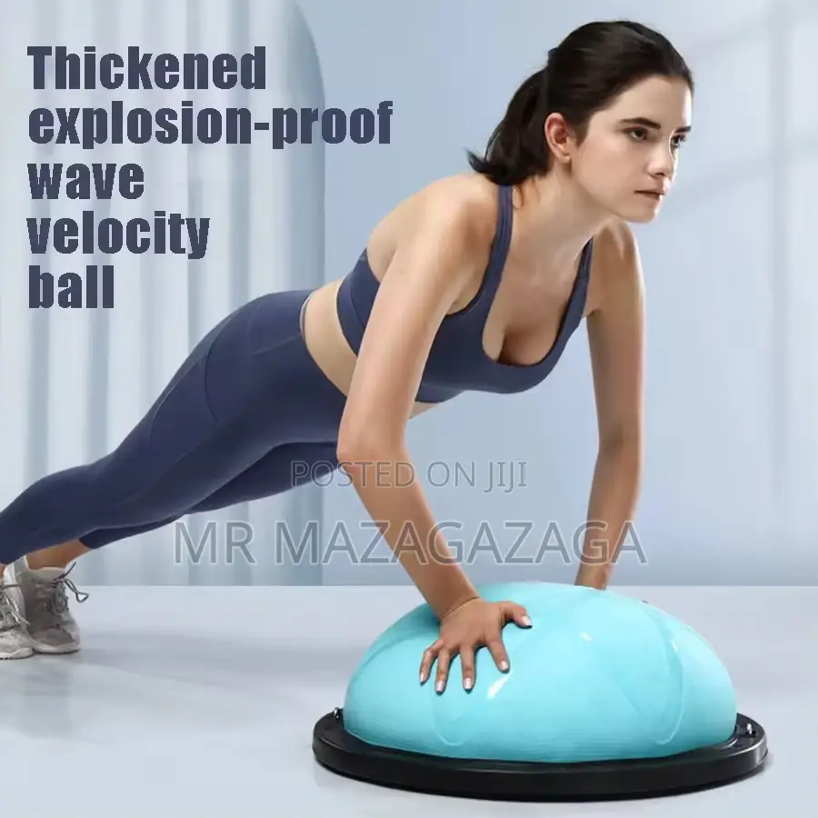 Balance Ball With Resistance Band