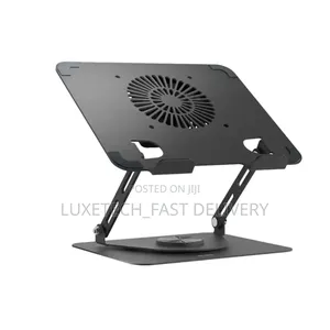 Greenlion Adjustable Laptop Stand 360° Base With Cooling Fan