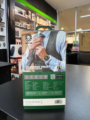 Premium Green Lion Chrono Pro Smartwatch With Amoled Display
