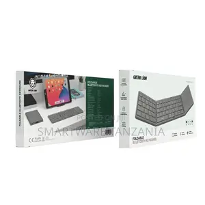 Green Lion Foldable Bluetooth Keyboard - Gray