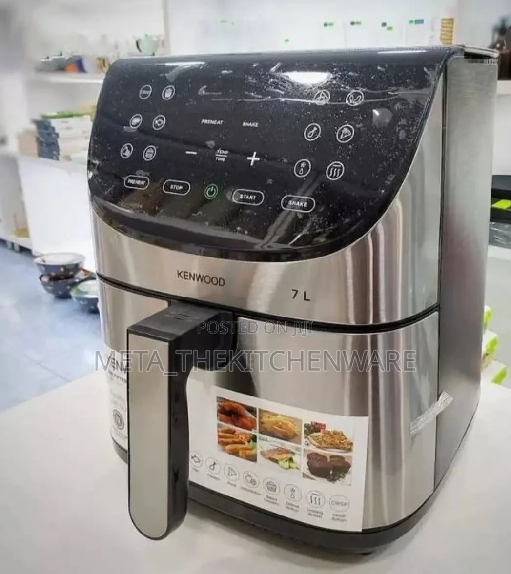 Kenwood Digital Air Fryer With Grill 7l 1800w Hfm80.000ss