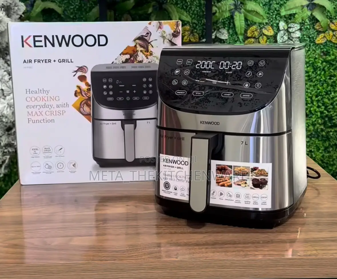 Kenwood Digital Air Fryer With Grill 7l 1800w Hfm80.000ss