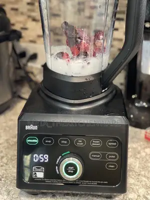Braun Power Blender 3l 1600w With 2 Plastic Jars Jb9042bk