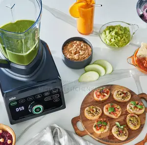 Braun Power Blender 3l 1600w With 2 Plastic Jars Jb9042bk