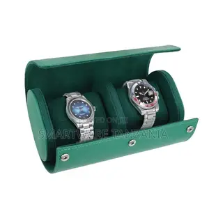 2 Slots Portable Watch Cases Watches Storage Organizer