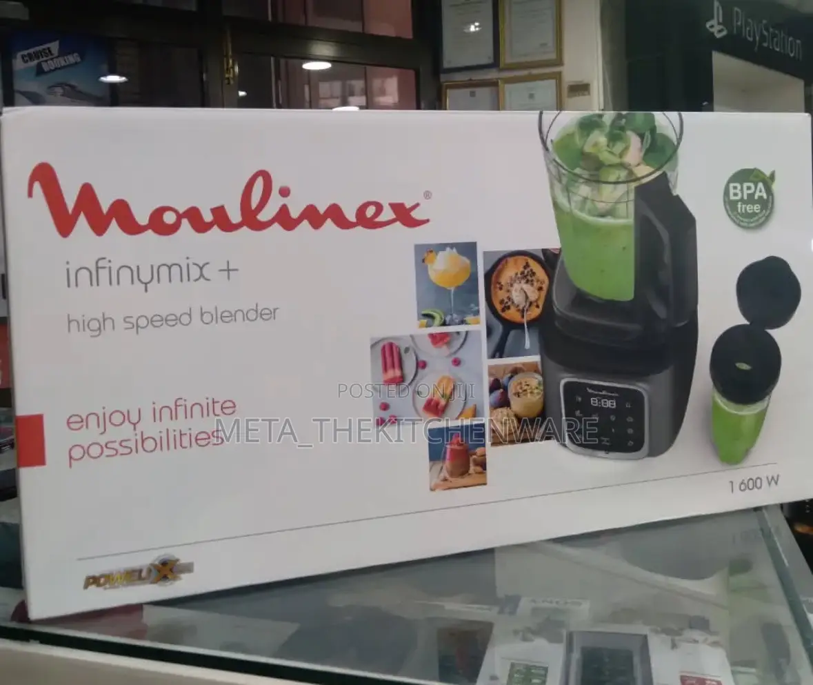 Moulinex Infinymix High Speed Blender 1600w Lm91hd27