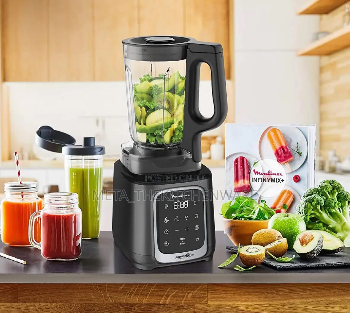 Moulinex Infinymix High Speed Blender 1600w Lm91hd27
