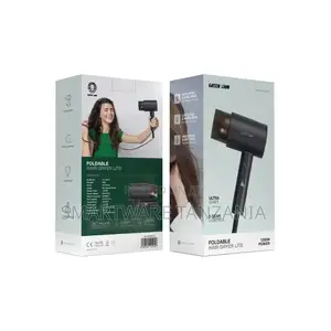 Green Lion Foldable Hair Dryer Lite 1200w - Grey